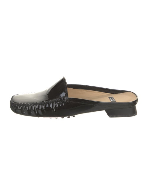 Stuart Weitzman Patent Leather Mules