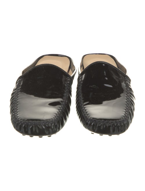 Stuart Weitzman Patent Leather Mules