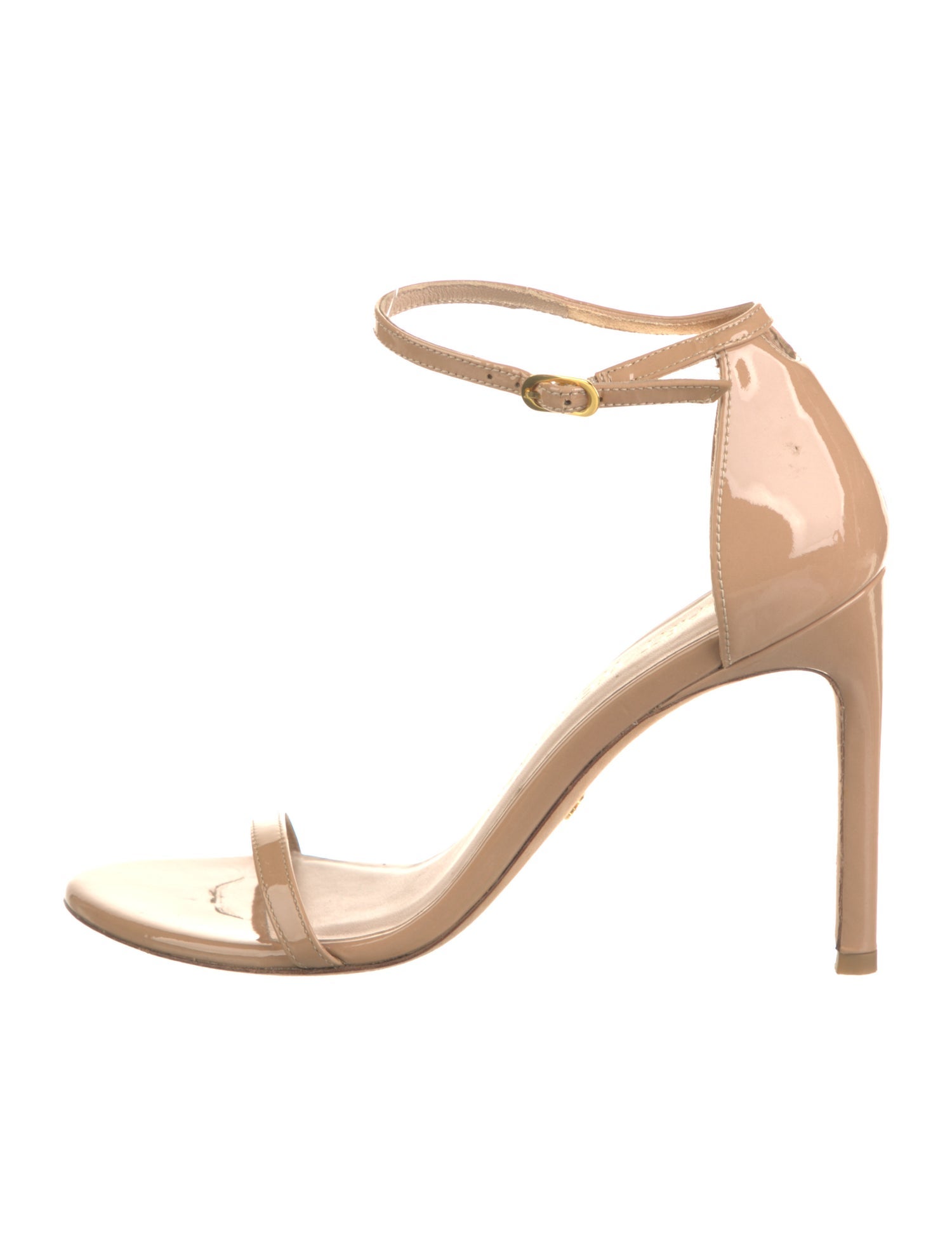 Stuart Weitzman Patent Leather Sandals