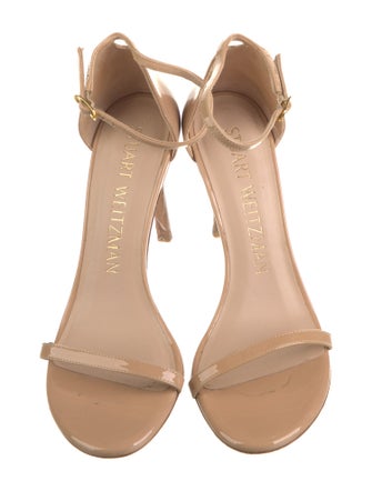 Stuart Weitzman Patent Leather Sandals