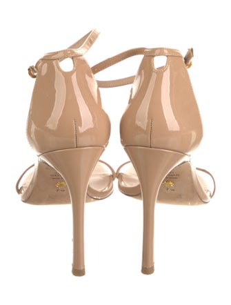 Stuart Weitzman Patent Leather Sandals