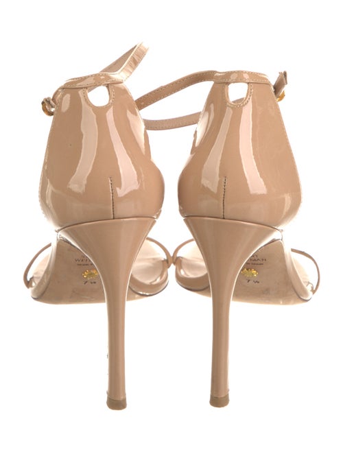 Stuart Weitzman Patent Leather Sandals