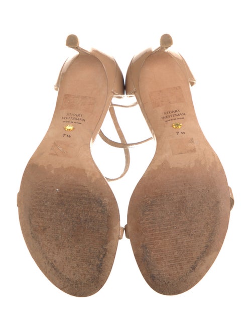 Stuart Weitzman Patent Leather Sandals