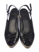 Stuart Weitzman Patent Leather Slingback Pumps