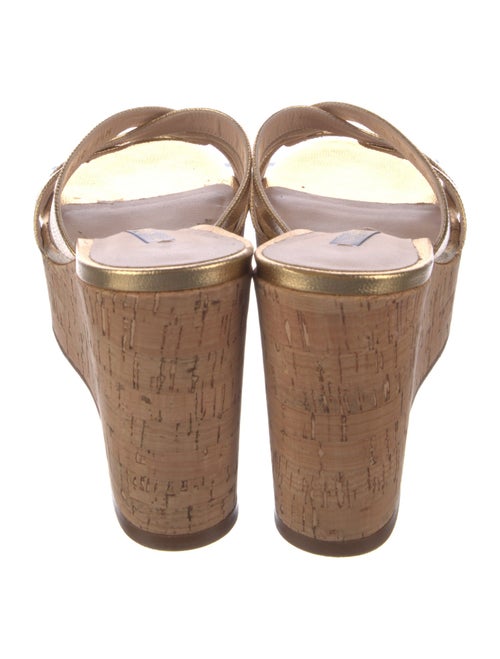 Stuart Weitzman Leather Slides
