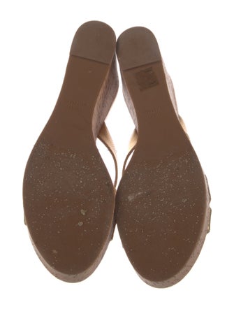 Stuart Weitzman Leather Slides