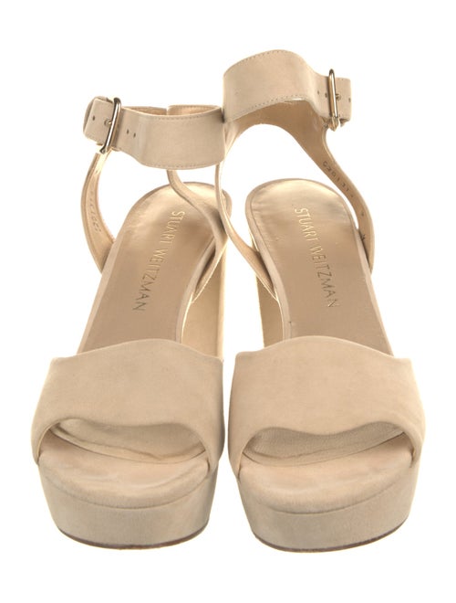 Stuart Weitzman Suede Sandals