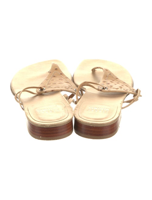 Stuart Weitzman Leather Slides