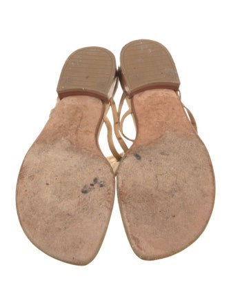 Stuart Weitzman Leather Slides