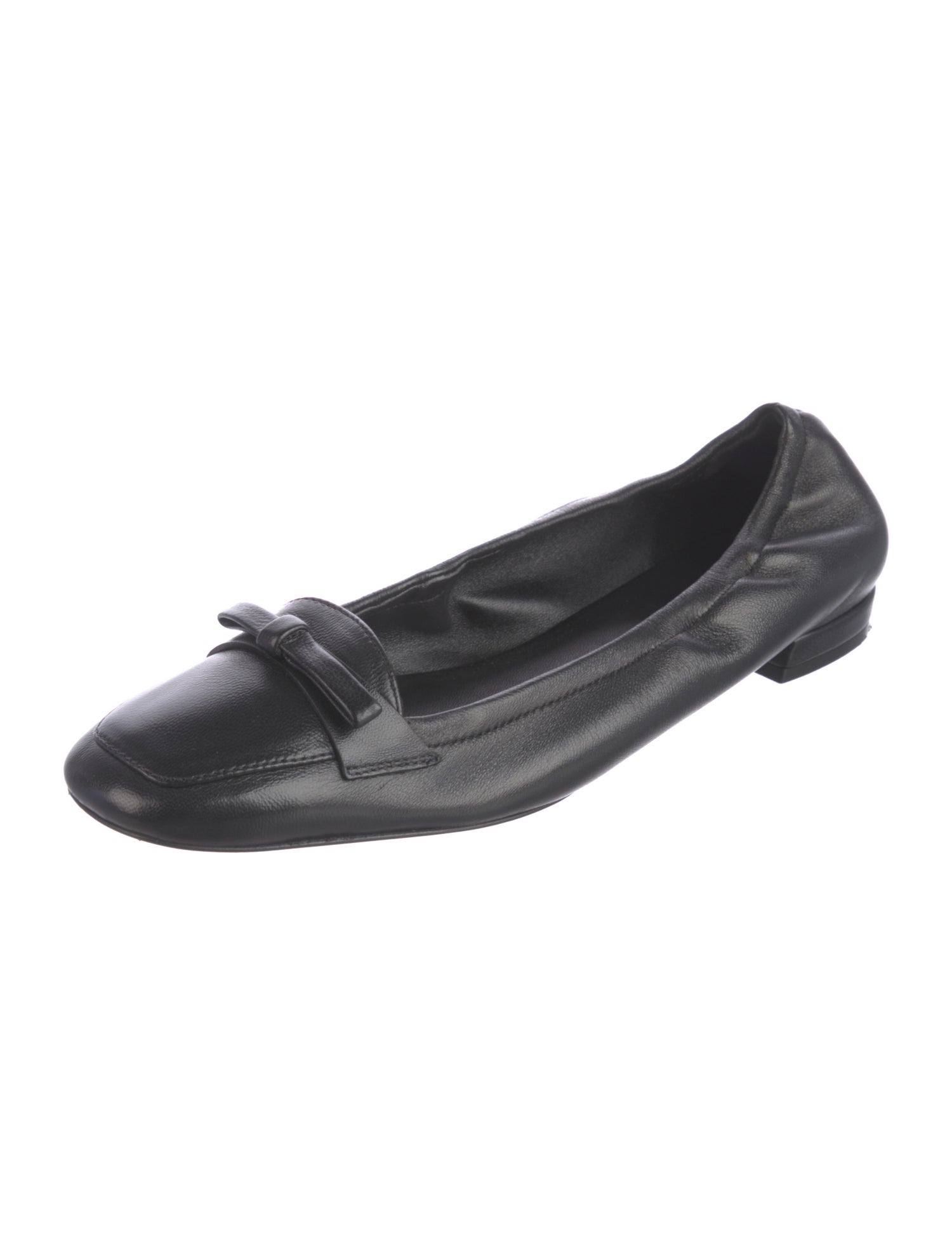 Stuart Weitzman Leather Ballet Flats