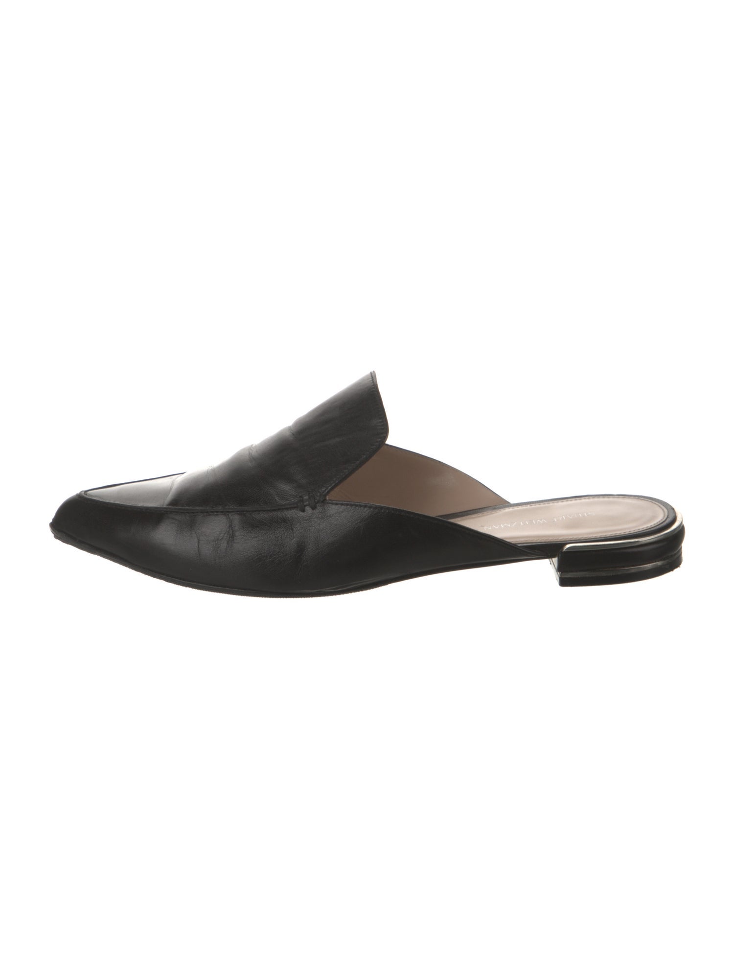 Stuart Weitzman Leather Mules
