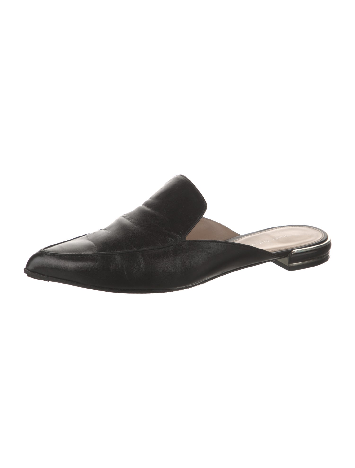 Stuart Weitzman Leather Mules