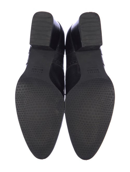 Stuart Weitzman Patent Leather Lasercut Accents Pumps