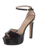Stuart Weitzman Patent Leather Sandals