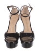 Stuart Weitzman Patent Leather Sandals