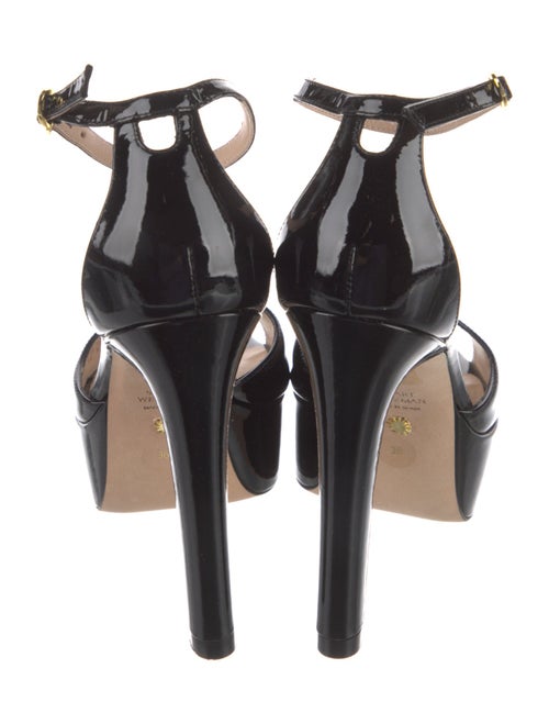 Stuart Weitzman Patent Leather Sandals