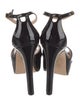 Stuart Weitzman Patent Leather Sandals