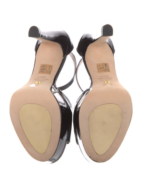 Stuart Weitzman Patent Leather Sandals