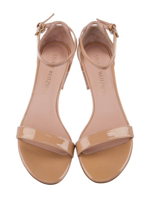 Stuart Weitzman Patent Leather Sandals