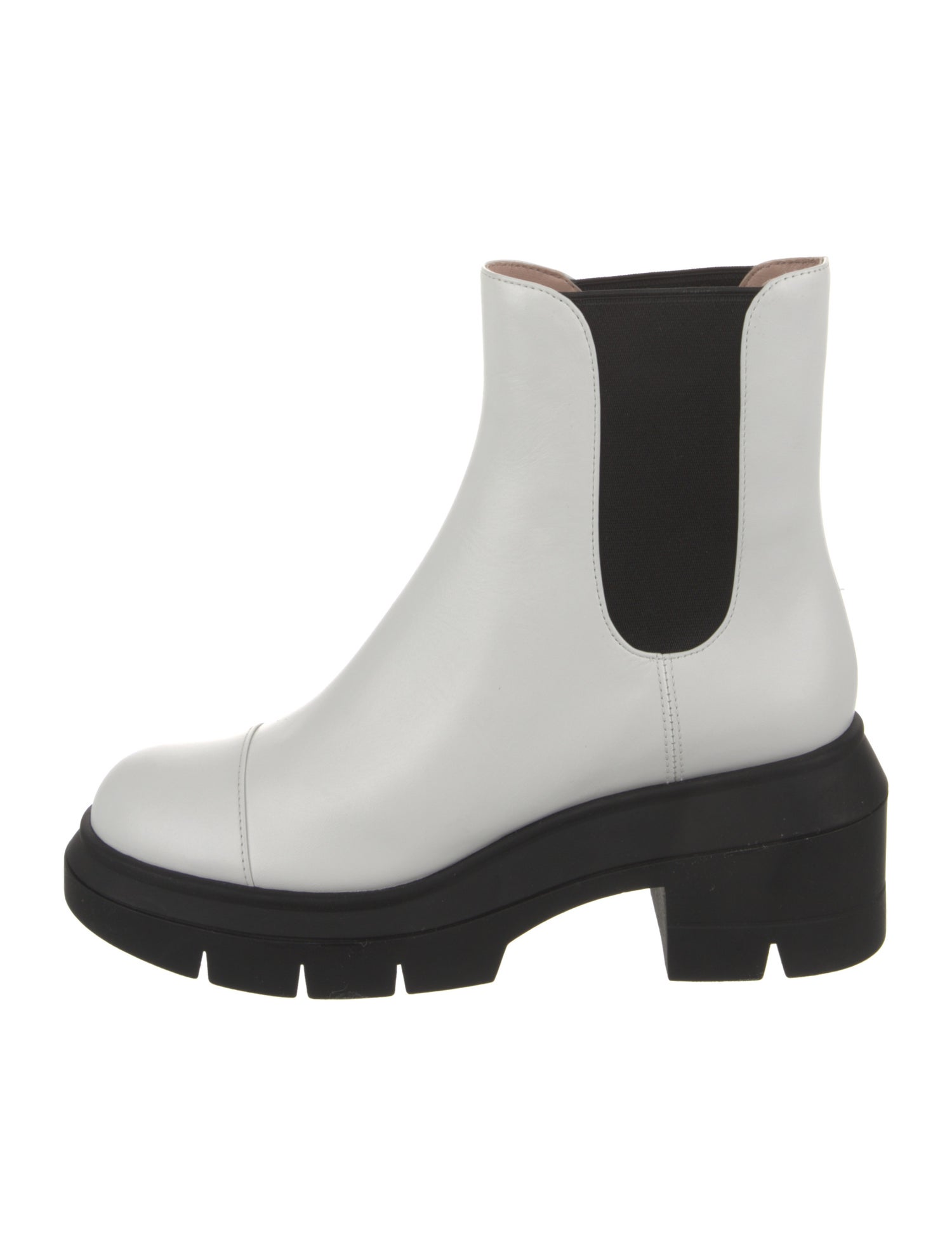 Stuart Weitzman Leather Rain Boots