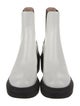 Stuart Weitzman Leather Rain Boots