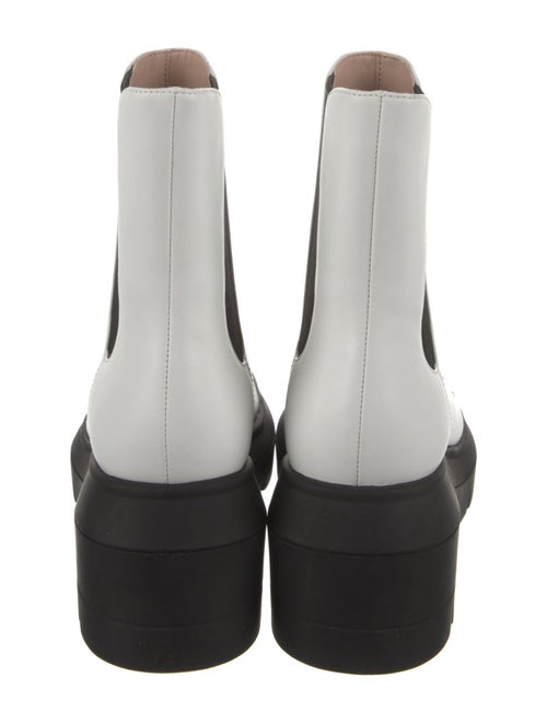 Stuart Weitzman Leather Rain Boots