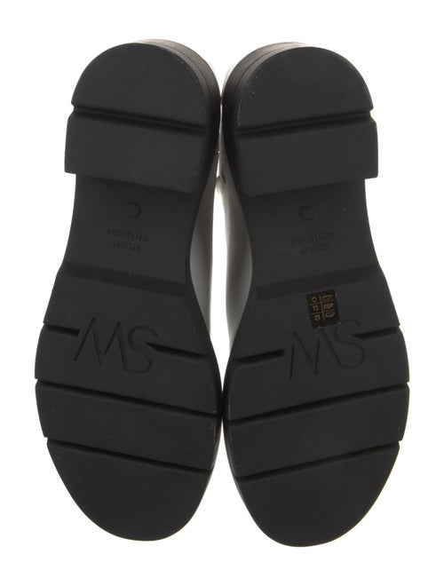 Stuart Weitzman Leather Rain Boots