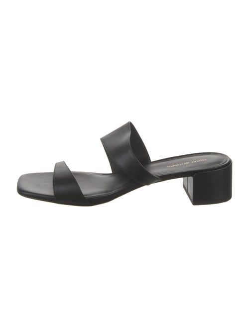 Stuart Weitzman Leather Slides