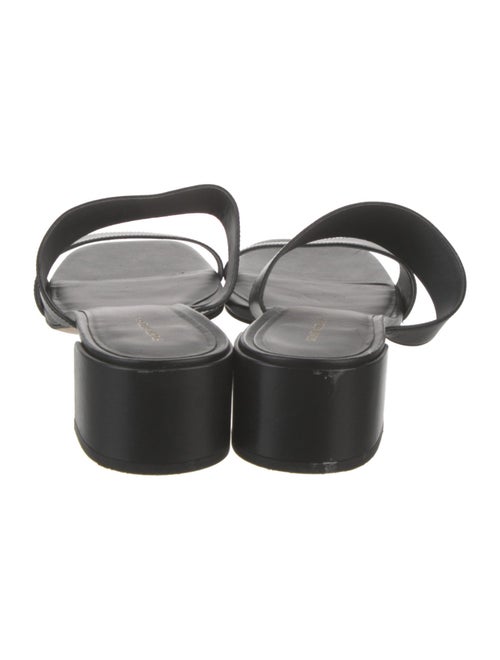 Stuart Weitzman Leather Slides