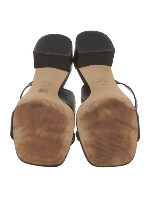 Stuart Weitzman Leather Slides