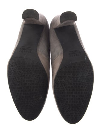 Stuart Weitzman Suede Lace-Up Boots