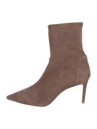 Stuart Weitzman Suede Sock Boots