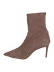 Stuart Weitzman Suede Sock Boots