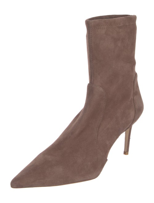 Stuart Weitzman Suede Sock Boots