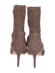 Stuart Weitzman Suede Sock Boots