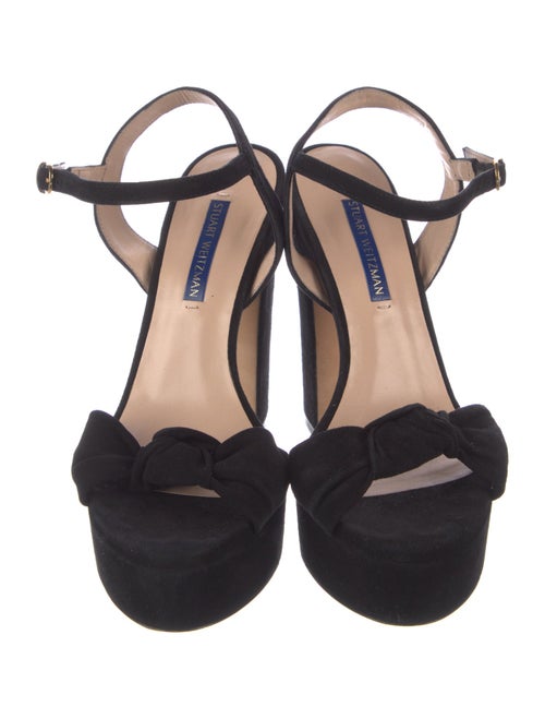 Stuart Weitzman Suede D'Orsay Pumps