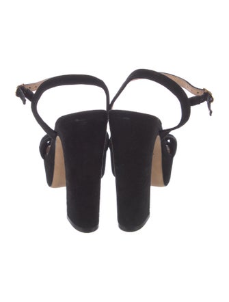 Stuart Weitzman Suede D'Orsay Pumps