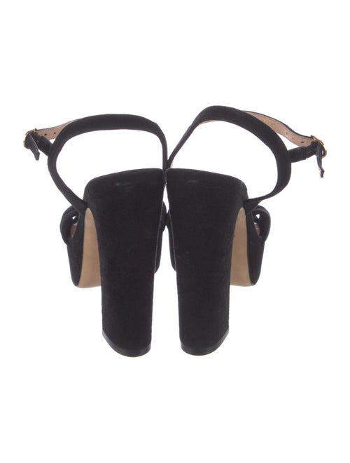 Stuart Weitzman Suede D'Orsay Pumps