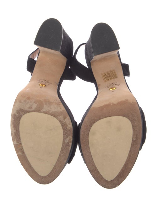 Stuart Weitzman Suede D'Orsay Pumps