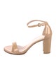 Stuart Weitzman Patent Leather Sandals
