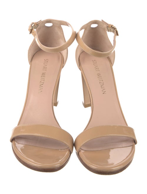 Stuart Weitzman Patent Leather Sandals