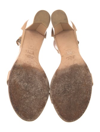 Stuart Weitzman Patent Leather Sandals