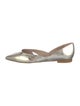 Stuart Weitzman Leather D'Orsay Flats