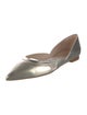 Stuart Weitzman Leather D'Orsay Flats
