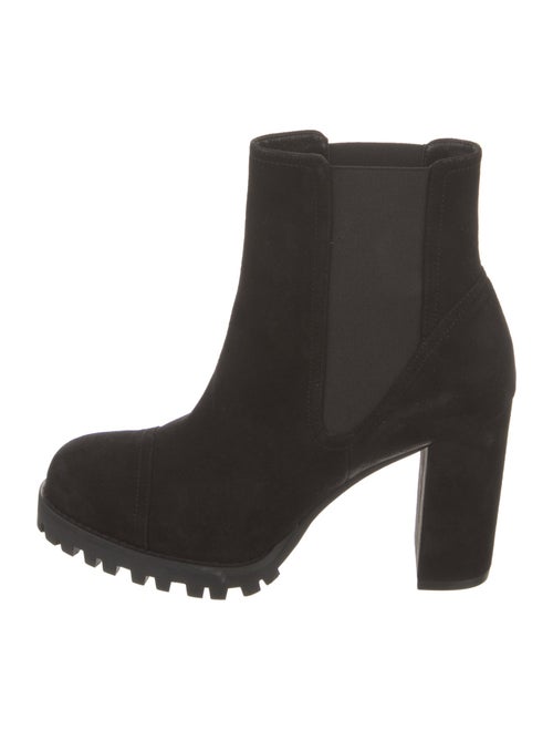 Stuart Weitzman Suede Chelsea Boots