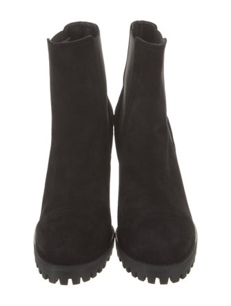 Stuart Weitzman Suede Chelsea Boots