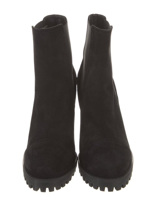 Stuart Weitzman Suede Chelsea Boots