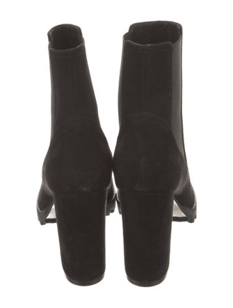 Stuart Weitzman Suede Chelsea Boots