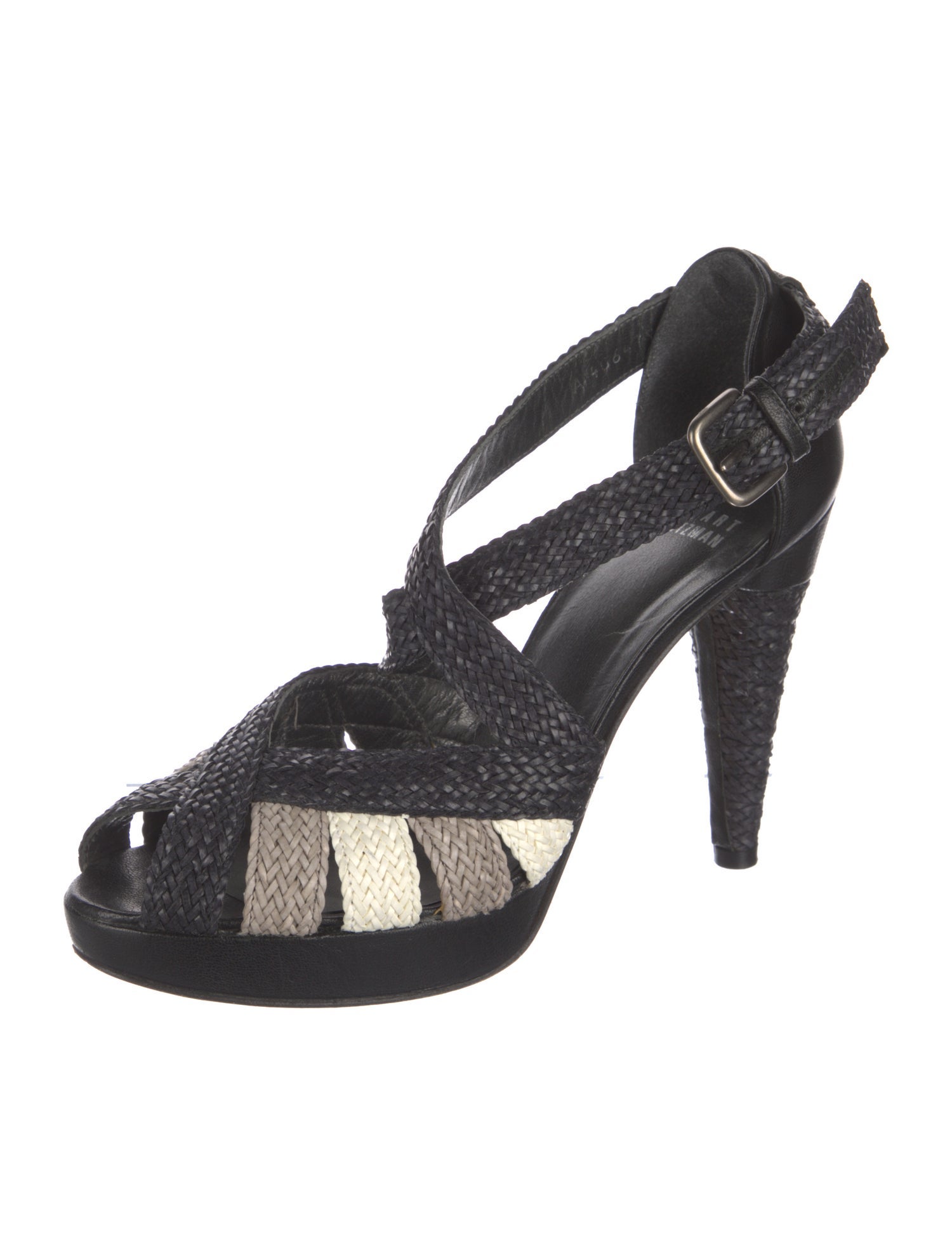 Stuart Weitzman Leather Printed Pumps