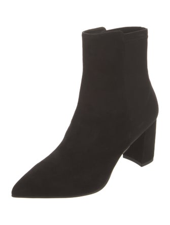 Stuart Weitzman Suede Sock Boots